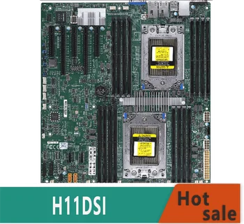 H11DSi ДЛЯ материнских плат С одним процессором серии EPYC 7001/7002 PCL-E 3.0 M.2 DDR4-3200 МГц Хорошо протестирован перед отправкой