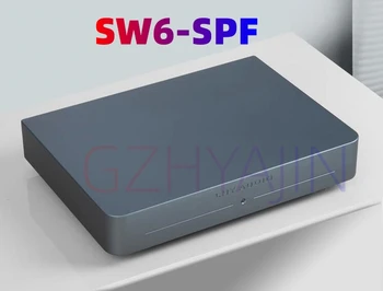 LHY Audio SW6-SFP 6-Портовый Hifi Аудио Коммутатор Ethernet Сетевой коммутатор с питанием от постоянного тока с SC-Cut OCXO