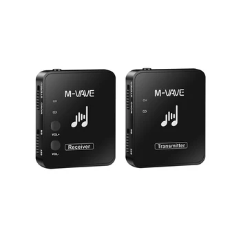 M-vave WP-10 Беспроводные наушники 2.4G, монитор, перезаряжаемый передатчик, приемник, поддержка функции стерео-моно записи