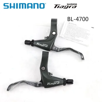 Shimano Tiagra BL-4700 10S Плоские тормозные рычаги Дорожный велосипед Велоспорт V-образный тормозной рычаг