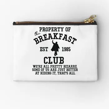 The Breakfast Club, сумки на молнии, нижнее белье, Мужская Женская сумка, ключ для хранения, Трусики, Косметический Маленький карман, Носки, Упаковка кошелька
