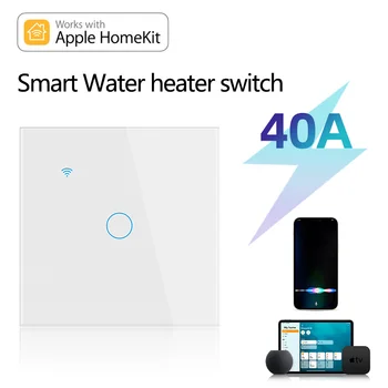 Tuya Smart Life WiFi Умный сенсорный выключатель света Стеклянный экран Сенсорная панель Управление приложением Работает с Alexa Google Home Яндекс Алиса