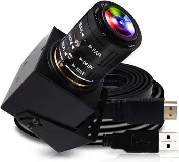 Видеокамера ELP 4K 30 кадров в секунду для Прямой трансляции Оптический Зум HDMI USB С Одновременным Выходом H.264 H.265 IMX415 Веб-камера Для обучения