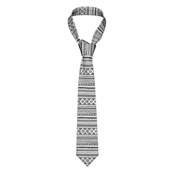 Галстуки в этническом стиле Мужские Шелковые полиэстеровые 8 см Классические галстуки для мужчин Аксессуары для рубашек Галстук Свадебный подарок
