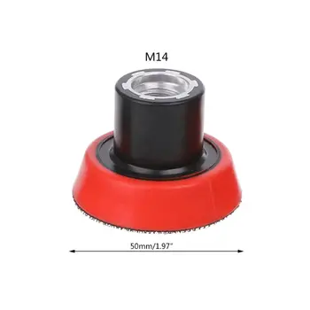 Губка для чистки, 1 шт., Полировальная накладка, Клейкая полировальная пластина M14 для ротационного полировщика