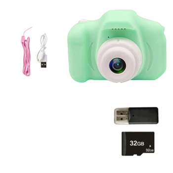 Детская Камера, мини-цифровая камера, камера с экраном 1080P HD, видеокамера, 8 МП, игрушки для улицы, подарки для детей