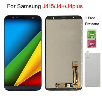 Для Samsung Galaxy J4 + J415 SM-J415F J415FN ЖК-дисплей с рамкой Сенсорный Экран в сборе для Samsung J4 plus J415 lcd