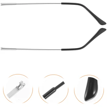 Замена очков для близоруких Дужек и фурнитуры Металлические ножки для очков Солнцезащитные очки из сплава