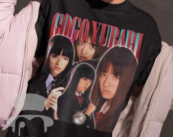 Лимитированная Винтажная рубашка Gogo Yubari, футболка Gogo Yubari, Подарок Для Него и Нее, Рубашка с длинным рукавом Gogo Yubari, ретро дизайн 90-х, графика