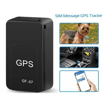 Мини-Автомобильный GPS-Трекер GF-07, Отслеживание В Реальном времени, Защита От Кражи, Защита от потери Ключа, Локатор Домашних Животных, Сильное Магнитное Крепление, Позиционер Для Сообщений SIM-Карты