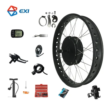 Мотор Ebike 72V 3000W комплект для переоборудования снежного велосипеда Easy Rider kit EZ Rider kit