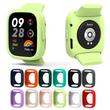 Мягкий Чехол для Redmi Watch 3 Active Smart Watch Protector Силиконовый Чехол Противоударный Чехол для Redmi Watch3 3lite Аксессуар