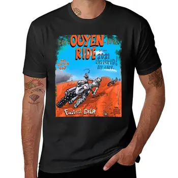 Новая официальная футболка Ouyen Ride 2021, аниме-одежда, графическая футболка, кавайная одежда, мужские графические футболки