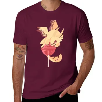 Новая футболка Dragonpop creamy death с клубникой, футболка с коротким рукавом, летняя одежда, индивидуальные футболки, мужская одежда
