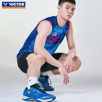 Новые кроссовки Victor для бадминтона, спортивные кроссовки, мужская обувь lee zijia S82