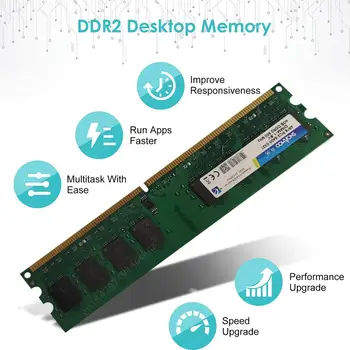 Оперативная память DDR2 24 Pin 4 ГБ Большой емкости 800 МГц Модуль настольной памяти DDR2