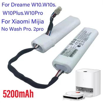 Оригинальный аккумулятор емкостью 5200 мАч Для Уборочной машины Dreame W10 W10s W10Plus W10Pro Подходит для mijia No Wash Pro STYTJ06ZHM Battery