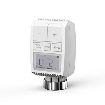 Привод радиатора Tuya Smart Zigbee TRV Программируемый термостатический клапан радиатора Приложение Дистанционный регулятор температуры Простота установки