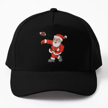 Рождественский Санта Клаус Футбольный Квотербек Мальчики Дети Рождественская Бейсболка милая Шляпа Мужская Роскошная Мужская Шляпа Мужская Теннисная Женская