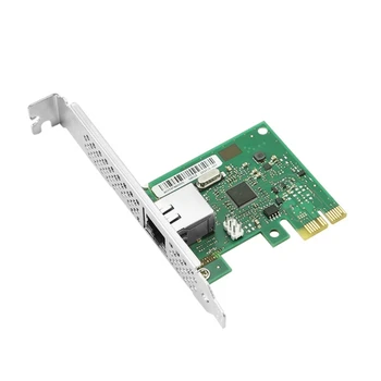 Сетевая карта PCIE PCIE X1 RJ45 Гигабит Сетевой адаптер Ethernet для чипа I210AT 10/100/1000 Мбит/с PXE для ПК