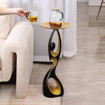 Современный роскошный дизайн журнальных столиков Минималистичный Креативный приставной столик Консоль Туалетный столик Basse Мебель для дома