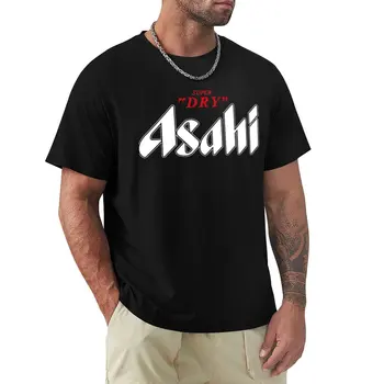 Футболка asahi breweries merch Essential с объемной графикой, черные футболки для мужчин