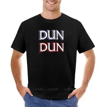 Футболка Dun Dun Meme (Закон, порядок, пародия), футболки спортивных фанатов, одежда хиппи, мужские футболки fruit of the loom