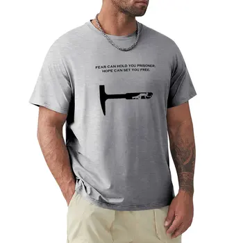 Футболка Shawshank Redemption, футболка для мальчика, мужская одежда с аниме