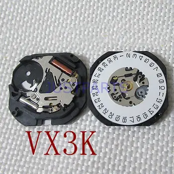 Часы японского производства Hattori Epson VX3K VX3KE с кварцевым механизмом Дата на 3