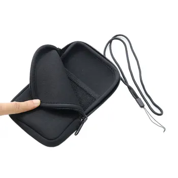 Чехол для хранения Кабельный органайзер Жесткий диск со шнурком Прочный Мини-портативный блок питания для дома и путешествий, сумка для переноски, чехол для переноски